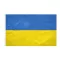 International Flag Ukrajna Zászló 150x270cm Erősített Szövet Élénk Színek