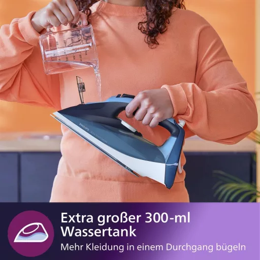 Philips Azur 7000 gőzvasaló 2800W, 50g/perc gőz, SteamGlide Plus talppal