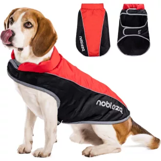   Nobleza Zimska Vodootporna Vjetrootporna Reflektirajuća Jakna za Pse XXL Crvena