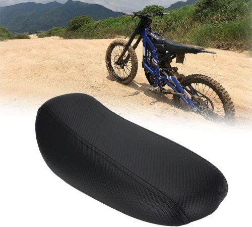 AnXin Sur Ron Motorkerékpár Ülés - Vízálló Dirt Bike Üléshuzat, Stílusos Karbon Mintás Dizájn, Ütéselnyelő Habszivacs, Sur-Ron S/X Light Bee