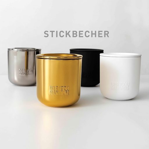 GC German Couture Keramický popolník pre IQOS Iluma, Terea, Heets, Glo Hyper, Ploom tabakové tyčinky - Biely okrúhly držiak s vrchnákom pre domácnosť a kanceláriu