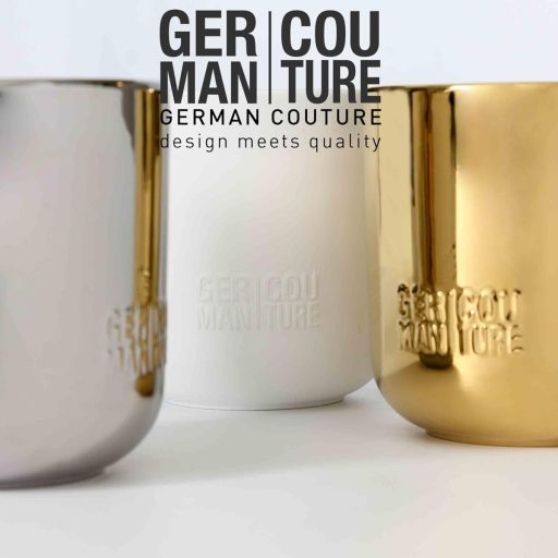 GC German Couture Kerámia Hamutál IQOS Iluma, Terea, Heets, Glo Hyper, Ploom Dohányrúdhoz - Fehér Kerek Fedeles Tartó Otthonra és Irodába