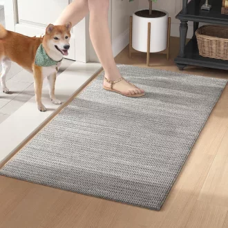   COLOR&GEOMETRY Beltéri Lábtörlő 60x90 cm, Mosható Szőnyeg Bejárathoz és Konyhához