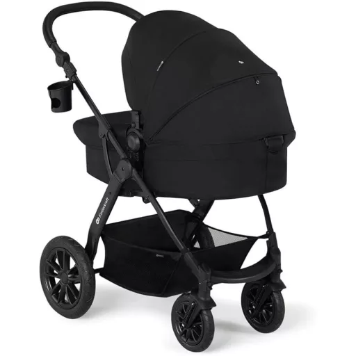 Kinderkraft XMOOV 3 az 1-ben Babakocsi Fekete Multifunkcionális Gyermekjármű