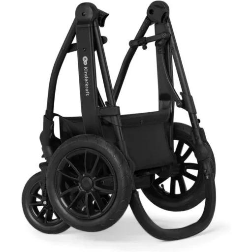 Kinderkraft XMOOV 3 az 1-ben Babakocsi Fekete Multifunkcionális Gyermekjármű