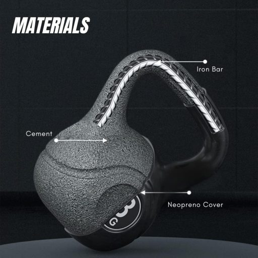 MAGIC SELECT Kettlebell Ergonomikus Fogantyúval Otthoni és Edzőtermi Edzéshez