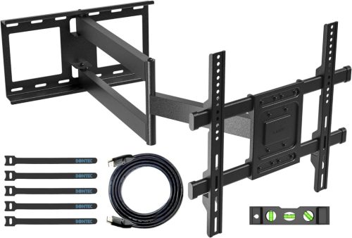 BONTEC TV fali tartó 85 cm-es extra hosszú karral, 32-70" képernyőkhöz, 60 kg-ig