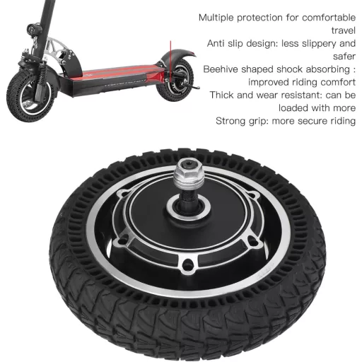 BuyWeek roată de scuter electric de 10 inch 48V 500W KUGOO M4 piesă de schimb