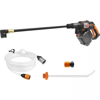   WORX WG633E.9 Akkus Magasnyomású Mosó 20V 56 Bar Kefe Nélküli Motor 5az1 Fúvóka - Without battery and charger