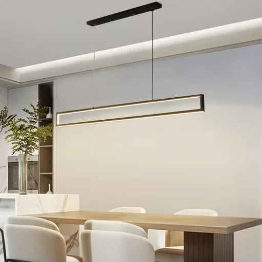SUCIKORIO LED viseća svjetiljka za blagovaonski stol 100cm, mogućnost prigušivanja, s daljinskim upravljačem
