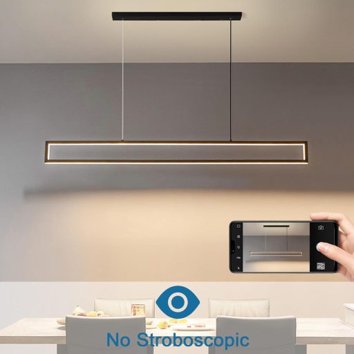 SUCIKORIO LED Függőlámpa Étkezőasztalhoz 100cm Dimmelhető Távirányítóval