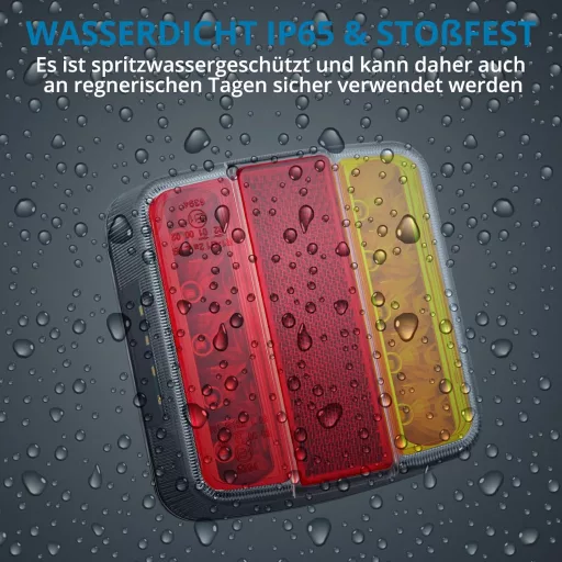 AUTOUTLET Sada zadných svetiel na príves 18 LED, 7,5m kábel, 7-pólový konektor, E11
