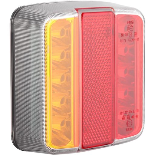 AUTOUTLET Utánfutó hátsó lámpa szett 18 LED, 7.5m kábel, 7 pólusú csatlakozó, E11