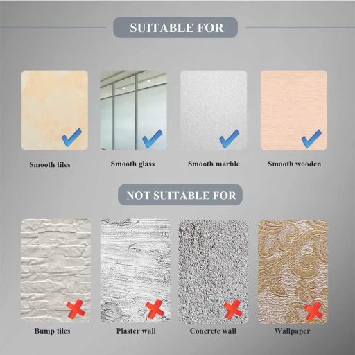 Suport duș YUANQIAN, montat pe perete, reglabil, consolă neagră pentru baie