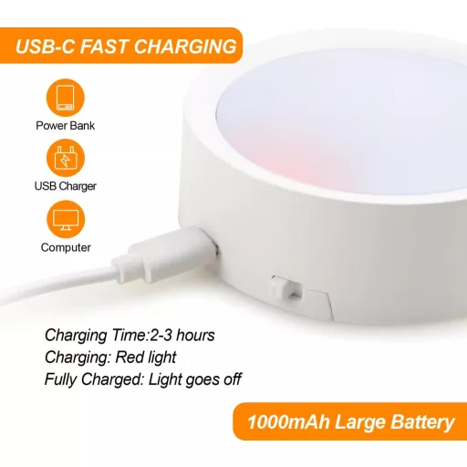 da LIGHT LED szekrénylámpa szett 2db RGBW távirányítóval, vezeték nélküli, dimmelhető - 1000mAh_2