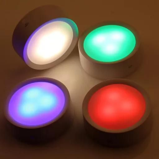 da LIGHT LED szekrénylámpa szett 2db RGBW távirányítóval, vezeték nélküli, dimmelhető - 1000mAh_2