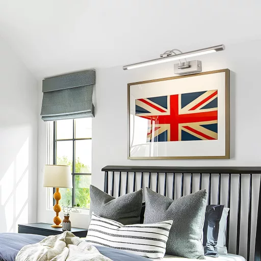 TYhogar LED svjetlo za ogledalo, kupaonica 60cm, prigušiva zidna svjetiljka 15W