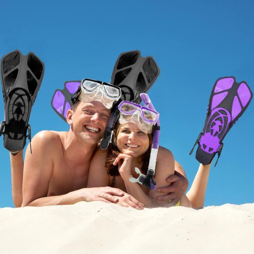 HH HHAO SPORT Felnőtt Búvárszett - Edzett Üveg Búvármaszk, Száraz Légzőcső, Úszólábak és Hordtáska - Unisex Snorkel Készlet 36-41 Méret

AI: