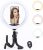 10" LED Gyűrűs Selfie Premium Lámpa Tripoddal, Bluetooth Távirányítóval és Telefon Tartóval
