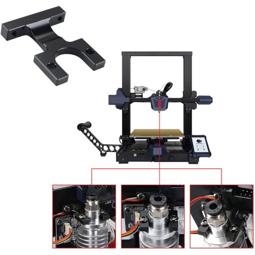 POFET Anycubi Kobramax Hotend Fúvóka Tartó Szenzor Automata Szintezéshez