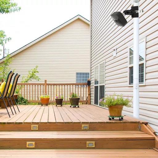 Akoemxeeo Univerzálna montážna konzola pre kamery Blink – Montáž na odkvap, rúru, 360° otočná, pre vnútorné/vonkajšie použitie