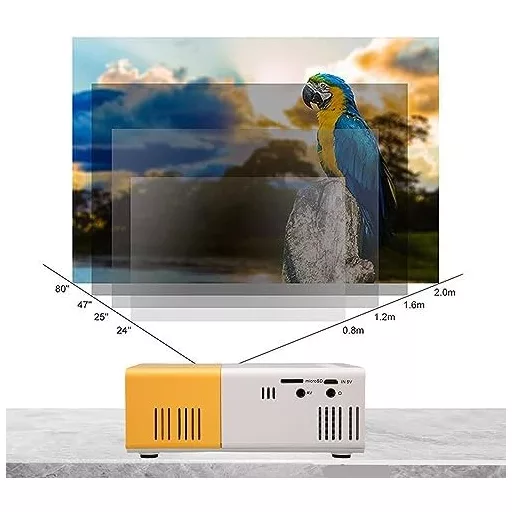 Goshyda 1080P hordozható projektor HDMI USB AV okostelefonhoz