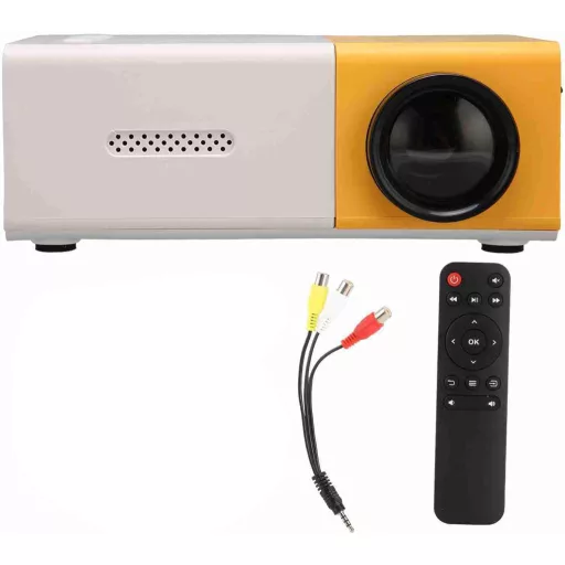 Goshyda 1080P hordozható projektor HDMI USB AV okostelefonhoz