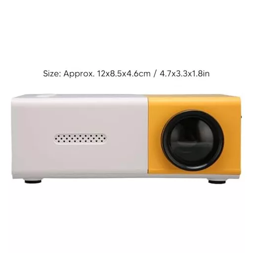 Videoproiector portabil Goshyda 1080P HDMI USB AV pentru smartphone