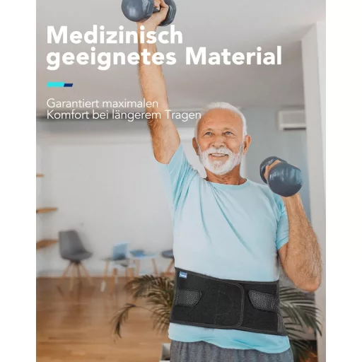 Fitomo Ortopédikus Hátfájás Támogatás Lumbális Sérv Sciatica Fájdalom Elleni Rugalmas Hátöv