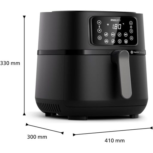 Philips Airfryer 5000 XXL 7,2L Hot Air Fryer WiFi 16 az 1-ben Rapid Air Technológia