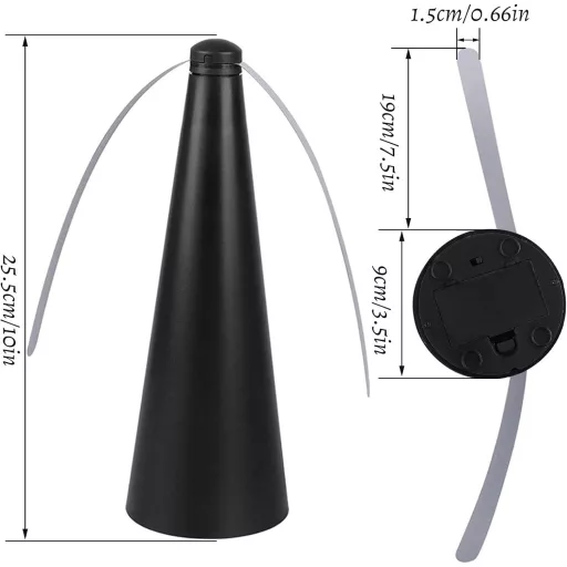 Ventilator portabil anti-insecte Taozoey - Protecție împotriva muștelor și a albinelor