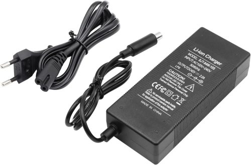 Yungeln 42V 2A Elektromos Roller Töltő - Xiaomi 1S M365 Pro, Ninebot ES1/ES2 Kompatibilis Adapter 5.5mm DC Csatlakozóval, 84W Gyorstöltő