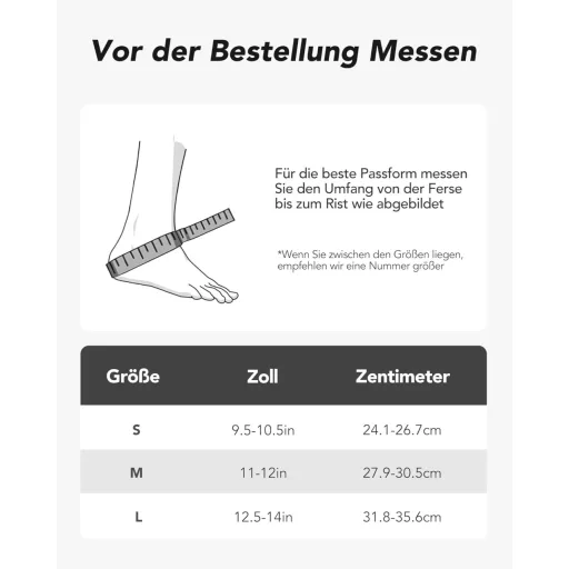 Fitomo Állítható Bokaszorító Lábfék Plantar Fasciitis Arthritis Fájdalomcsillapítás M-es méret