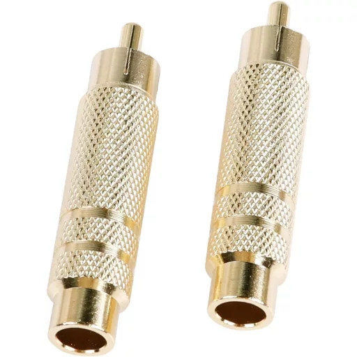 PNGKNYOCN RCA - 6,35mm Jack adapter aranyozott 2db audio konverter