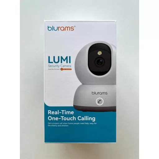 Blurams 360°-os 2K WiFi beltéri kamera, Alexa-kompatibilis, éjjellátó, háziállat figyelő