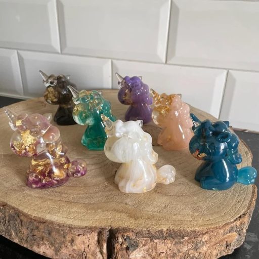 Set Forme Silicon 3D Animale EPODA - Unicorn, Iepure, Urs, Căprioară, Pisică, Câine, Elefant pentru Rășină Epoxidică