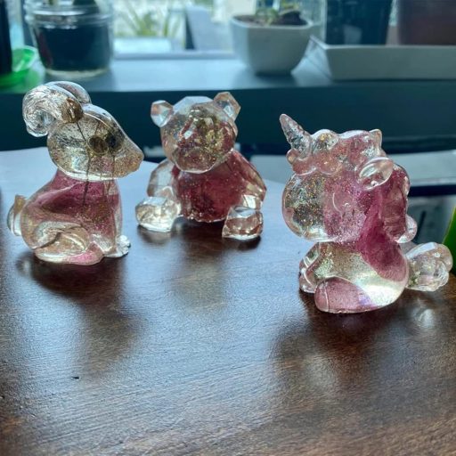 Set Forme Silicon 3D Animale EPODA - Unicorn, Iepure, Urs, Căprioară, Pisică, Câine, Elefant pentru Rășină Epoxidică