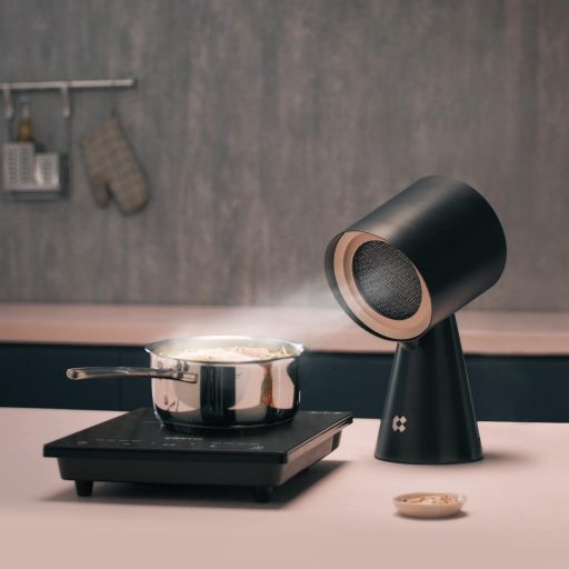 CIARRA CBPHB01 Prijenosna Mini Napa - 2 Brzine Stolni Pročišćivač Zraka s LED Svjetlom, za Kampiranje, Kamper, Roštiljanje