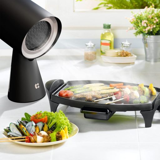 CIARRA CBPHB01 Prijenosna Mini Napa - 2 Brzine Stolni Pročišćivač Zraka s LED Svjetlom, za Kampiranje, Kamper, Roštiljanje