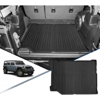   YEE PIN Jeep Wrangler JL 4XE csomagtartó szőnyeg 2021-2024 TPE gumi