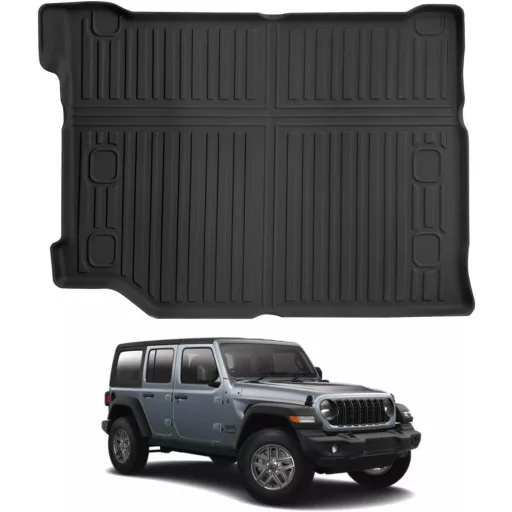 YEE PIN Jeep Wrangler JL 4XE csomagtartó szőnyeg 2021-2024 TPE gumi