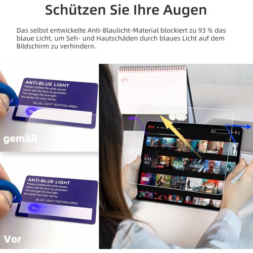 Protescreen 3D Mat Zaštitna Folija za Zaslon iPad Pro 11 & iPad Air 5 10.9 za Pisanje