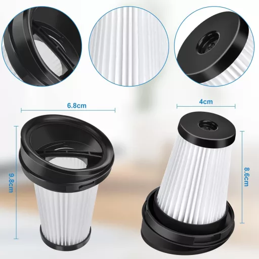 Leadaybetter HEPA szűrő Grundig VCH9829 VCH9832 VCH9630 porszívóhoz 6db