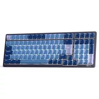   RK ROYAL KLUDGE RK98 Mechanikus Gamer Billentyűzet Vezeték Nélküli 2.4G Bluetooth QWERTZ Brown Switch RGB