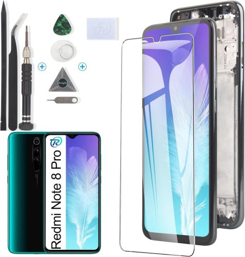 RongZy LCD Display și Ecran Tactil pentru Xiaomi Redmi Note 8 Pro - Ecran de Înlocuire de 6,53 inch cu Instrumente de Asamblare