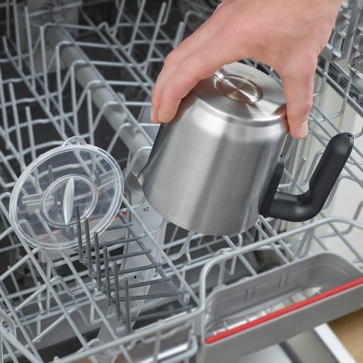 SEVERIN elektromos tejhabosító rozsdamentes acél tartállyal, hideg-meleg habosításhoz