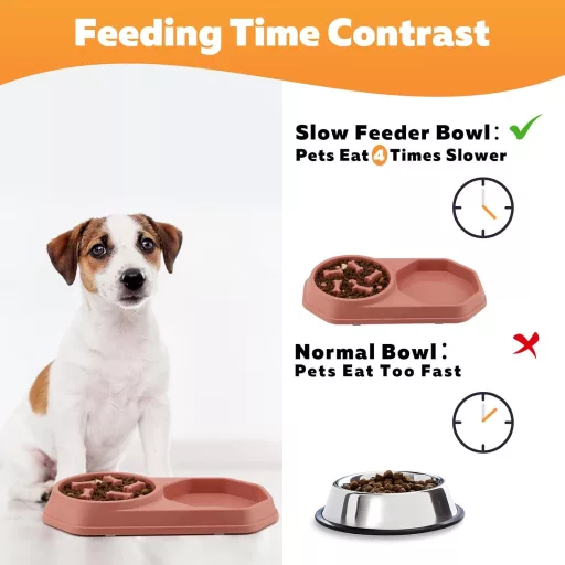 Doweiss zdjela za sporo hranjenje pasa s lizalicom, višenamjenska posuda