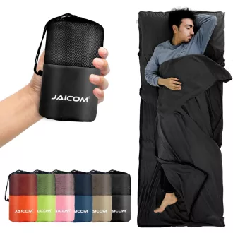   JAICOM Ultralight Selyem Hálózsák 2in1 Utazáshoz Mikroszál Kompakt