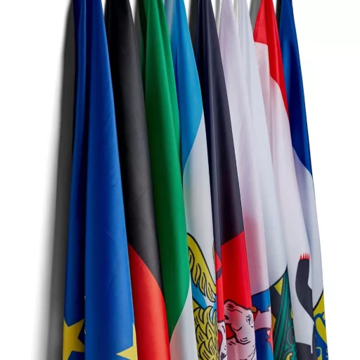 Runesol Bremen város zászló 91x152 cm, 4 szemmel, beltéri kültéri használatra