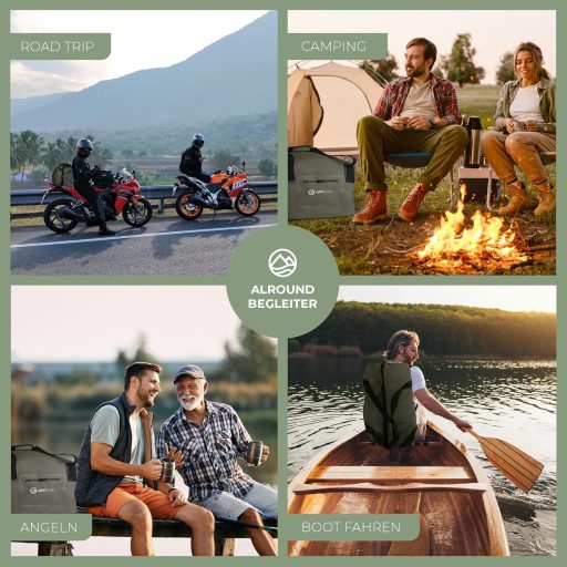 Rucsac impermeabil OFFGRID de 70L cu geantă frigorifică, geantă outdoor portabilă pentru sporturi nautice